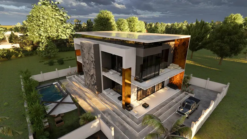 Demerara Estates Residence II — 3D view