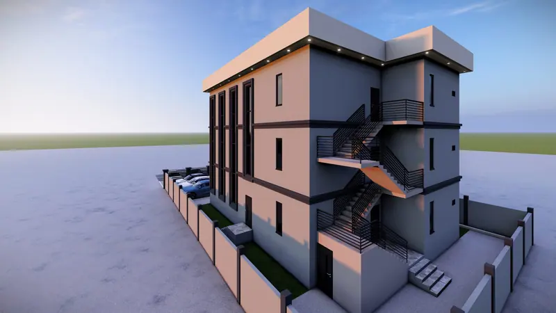 Herstelling Apartment Building — view 4