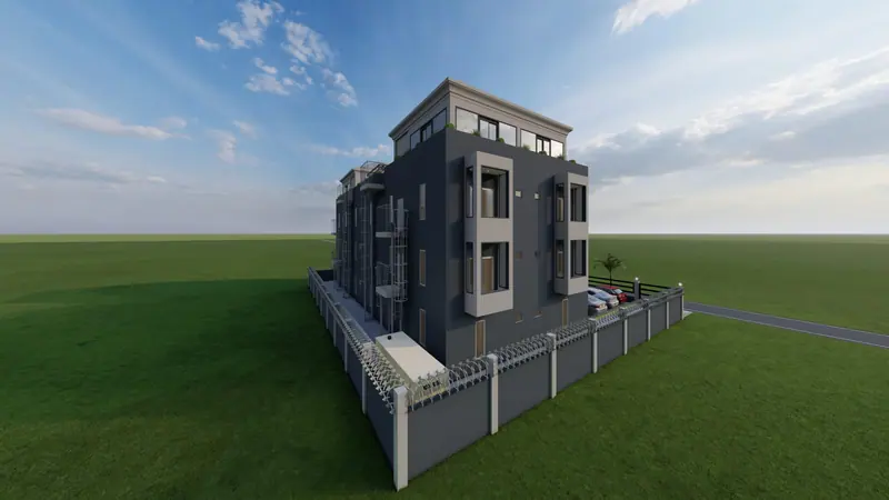 Malgre Tout Apartment Building — view 9