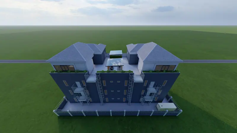 Malgre Tout Apartment Building — view 10