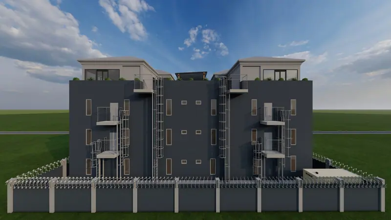 Malgre Tout Apartment Building — view 11