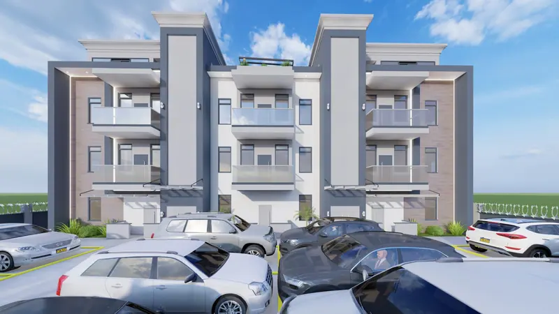 Malgre Tout Apartment Building — view 12