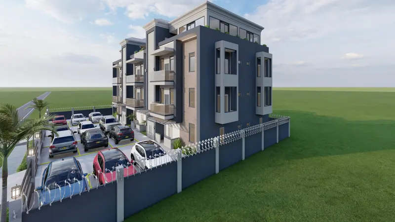 Malgre Tout Apartment Building — view 13
