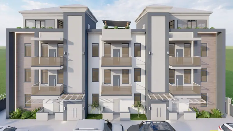Malgre Tout Apartment Building — view 15