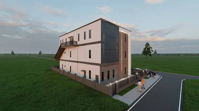 Republic Park Apartment Building — view 3