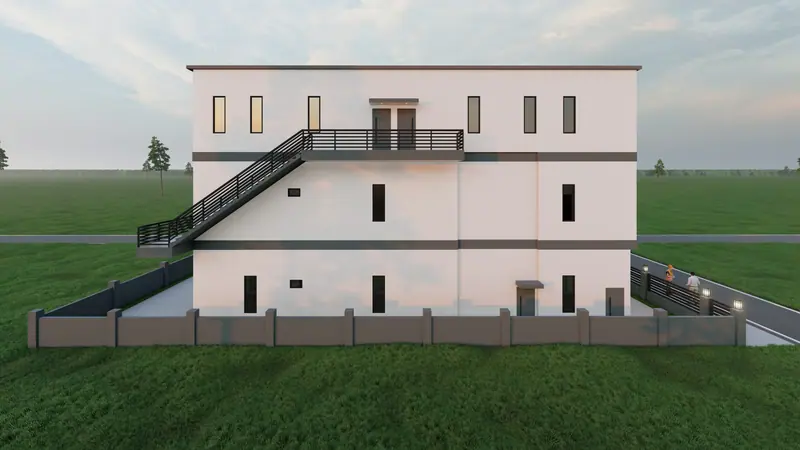 Republic Park Apartment Building — view 8