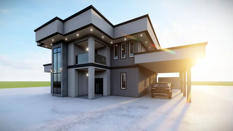 Republic Park Residence II — 3D view