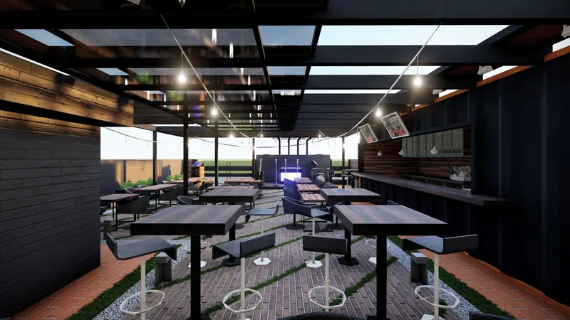 Sandy Babb St Outdoor Bar — view 3