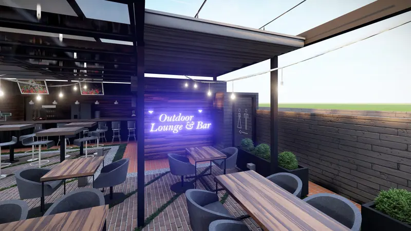 Sandy Babb St Outdoor Bar — view 5