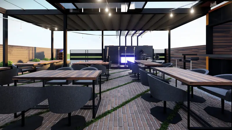 Sandy Babb St Outdoor Bar — view 9